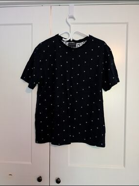 Black Short-Sleeve Tee Slim fit